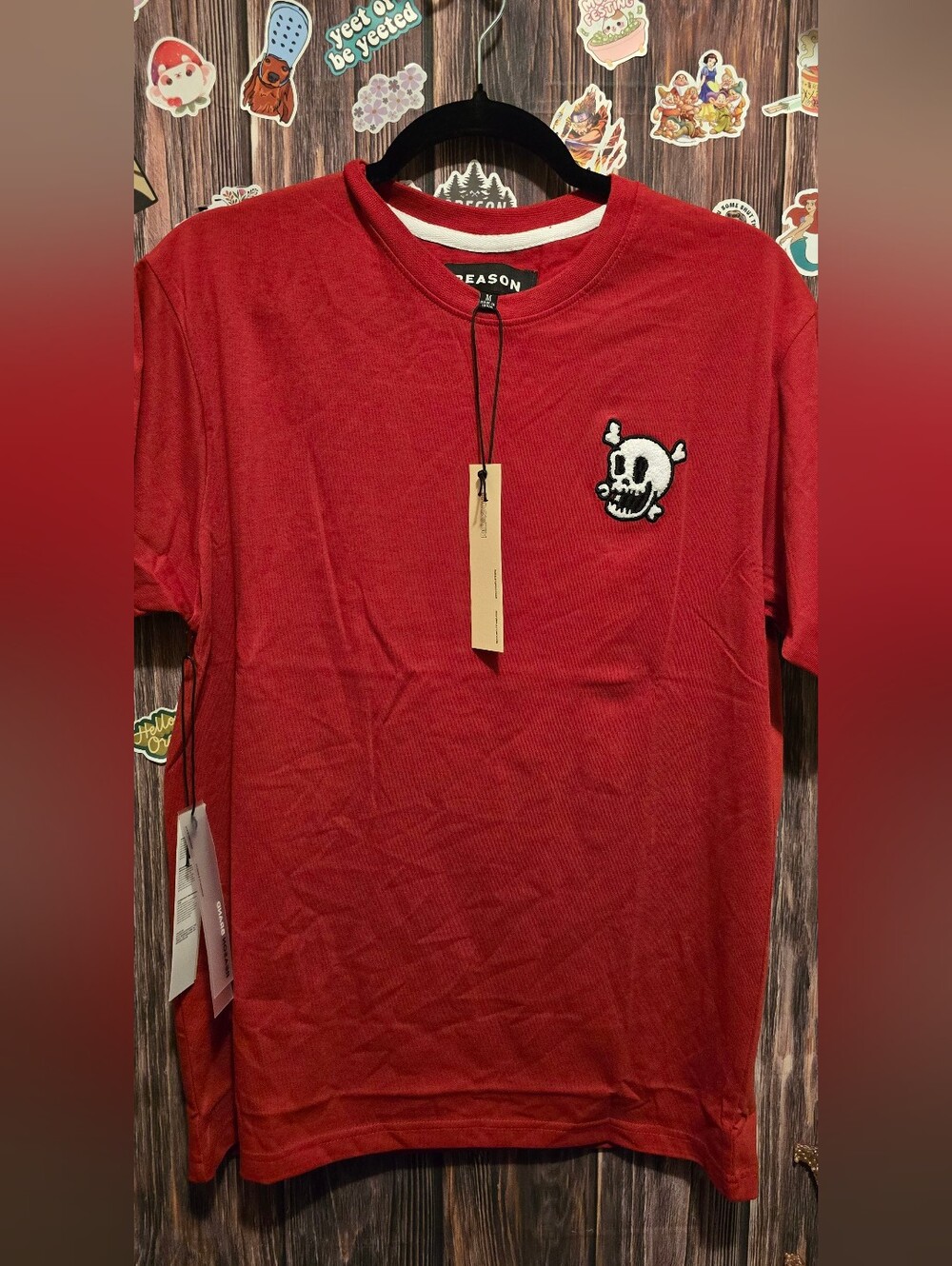 REASON SKULL HEAD T.SHIRT
